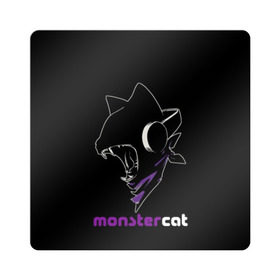 Магнит виниловый Квадрат с принтом Monstercat в Кировске, полимерный материал с магнитным слоем | размер 9*9 см, закругленные углы | monstercat | клуб | клубная музыка | кот | котенок | кошка | лейбл | монстар | монстар кет | монстер | музыка | танцевальная музыка | электронная | электронная музыка