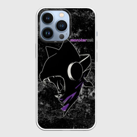 Чехол для iPhone 13 Pro с принтом Monstercat в Кировске,  |  | Тематика изображения на принте: monstercat | клуб | клубная музыка | кот | котенок | кошка | лейбл | монстар | монстар кет | монстер | музыка | танцевальная музыка | электронная | электронная музыка