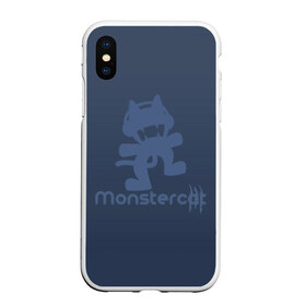 Чехол для iPhone XS Max матовый с принтом Monstercat в Кировске, Силикон | Область печати: задняя сторона чехла, без боковых панелей | monstercat | клуб | клубная музыка | кот | котенок | кошка | лейбл | монстар | монстар кет | монстер | музыка | танцевальная музыка | электронная | электронная музыка