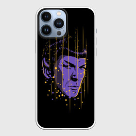 Чехол для iPhone 13 Pro Max с принтом Спок в Кировске,  |  | Тематика изображения на принте: spock | star fleet | star trek | uss enterprise | академия звёздного флота | дискавери | звёздный путь | звёздный флот | кино | космический корабль | космос | спок | стар трек | энтерпрайз