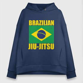 Женское худи Oversize хлопок с принтом Brazilian Jiu Jitsu в Кировске, френч-терри — 70% хлопок, 30% полиэстер. Мягкий теплый начес внутри —100% хлопок | боковые карманы, эластичные манжеты и нижняя кромка, капюшон на магнитной кнопке | box | boxing | bruce lee | champion | dragon | fight | fighter | judo | muay thai | team | tiger | ufc | али | боевые | боец | бой | бокс | боксер | борьба | брюс ли | воин | дзюдо | дракон | единоборства | искусство | карате | контакт | кулак | лев