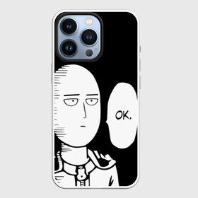 Чехол для iPhone 13 Pro с принтом One Puncn Man OK в Кировске,  |  | one punch man | onepunchman | oppai | аниме | ван панч мен | ванпанчмен | манга | сайтама | супергерои | человек один удар