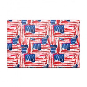 Пазл магнитный 126 элементов с принтом Флаг США Американский стиль в Кировске, полимерный материал с магнитным слоем | 126 деталей, размер изделия —  180*270 мм | 