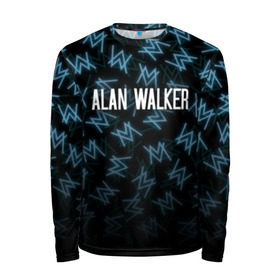 Мужской лонгслив 3D с принтом ALAN WALKER в Кировске, 100% полиэстер | длинные рукава, круглый вырез горловины, полуприлегающий силуэт | Тематика изображения на принте: alan walker | alan walker alone. | alan walker faded | alan walker feat | alan walker lonely | алан волкер