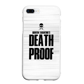 Чехол для iPhone 7Plus/8 Plus матовый с принтом Death Proof в Кировске, Силикон | Область печати: задняя сторона чехла, без боковых панелей | Тематика изображения на принте: death proof | quentin | tarantino | квентин тарантино | тарантино