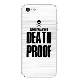 Чехол для iPhone 5/5S матовый с принтом Death Proof в Кировске, Силикон | Область печати: задняя сторона чехла, без боковых панелей | Тематика изображения на принте: death proof | quentin | tarantino | квентин тарантино | тарантино