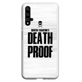 Чехол для Honor 20 с принтом Death Proof в Кировске, Силикон | Область печати: задняя сторона чехла, без боковых панелей | Тематика изображения на принте: death proof | quentin | tarantino | квентин тарантино | тарантино