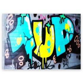 Поздравительная открытка с принтом Кислотный арт в Кировске, 100% бумага | плотность бумаги 280 г/м2, матовая, на обратной стороне линовка и место для марки
 | Тематика изображения на принте: grafiti | paint | street art | urban | город | граффити | искусство | кирпичи | краски | рисунки | стена | улицы | уличное искусство