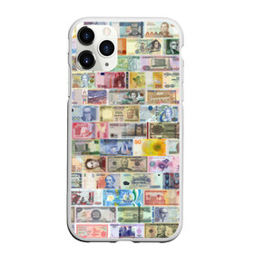 Чехол для iPhone 11 Pro Max матовый с принтом Деньги мира в Кировске, Силикон |  | Тематика изображения на принте: chf | eur | gbp | jpy | usd | баксы | банкноты | валюта | доллар | евро | купюры | паунд | рубль. | свисси | финансы | фунт стерлингов | швейцарский франк | японская йена
