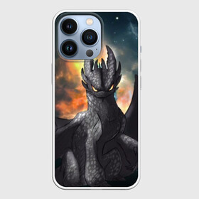 Чехол для iPhone 13 Pro с принтом Night Fury в Кировске,  |  | how to train your dragon | night fury | беззубик | дракон | как приручить дракона | ночная фурия