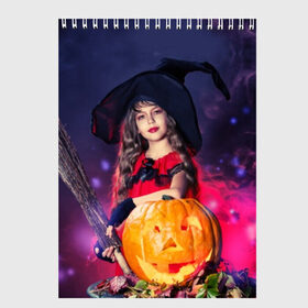 Скетчбук с принтом Маленькая ведьма в Кировске, 100% бумага
 | 48 листов, плотность листов — 100 г/м2, плотность картонной обложки — 250 г/м2. Листы скреплены сверху удобной пружинной спиралью | beautiful | crimson | cute | dress | girl | gloves | hair | halloween | hat | holiday | little | long | night | pumpkin | red | smoke | witch | ведьма | волосы | д | девочка | держит | дым | красивая | красная | маленькая | малиновый | метла | милая | ноч
