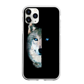 Чехол для iPhone 11 Pro Max матовый с принтом Волк в Кировске, Силикон |  | animal | art | blue | day | head | muzzle | night | predator | view | wild | wolf | взгляд | волк | голова | день | дикий | животное | искусство | ночь | синий | хищник