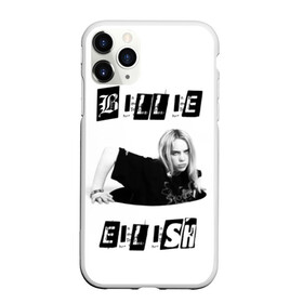 Чехол для iPhone 11 Pro матовый с принтом Billie Eilish в Кировске, Силикон |  | Тематика изображения на принте: bad guy | bellyache | billie eilish | bury a friend | ocean eyes | when we all fall asleep where do we go | билли айлиш | музыка | певица