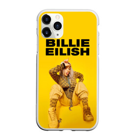 Чехол для iPhone 11 Pro матовый с принтом Billie Eilish в Кировске, Силикон |  | bad guy | bellyache | billie eilish | bury a friend | ocean eyes | when we all fall asleep where do we go | билли айлиш | музыка | певица