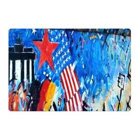 Магнитный плакат 3Х2 с принтом GRAFFITI USA в Кировске, Полимерный материал с магнитным слоем | 6 деталей размером 9*9 см | grafiti | paint | street art | urban | город | граффити | искусство | кирпичи | краски | рисунки | стена | улицы | уличное искусство