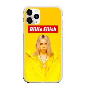 Чехол для iPhone 11 Pro матовый с принтом Billie Eilish в Кировске, Силикон |  | Тематика изображения на принте: bad guy | bellyache | billie eilish | bury a friend | ocean eyes | when we all fall asleep where do we go | билли айлиш | музыка | певица