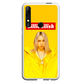 Чехол для Honor P Smart Z с принтом Billie Eilish в Кировске, Силикон | Область печати: задняя сторона чехла, без боковых панелей | bad guy | bellyache | billie eilish | bury a friend | ocean eyes | when we all fall asleep where do we go | билли айлиш | музыка | певица