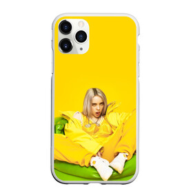 Чехол для iPhone 11 Pro матовый с принтом Billie Eilish в Кировске, Силикон |  | bad guy | bellyache | billie eilish | bury a friend | ocean eyes | when we all fall asleep where do we go | билли айлиш | музыка | певица