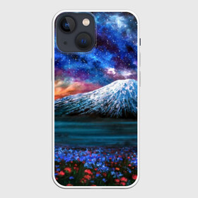 Чехол для iPhone 13 mini с принтом Космос в Кировске,  |  | nebula | space | star | вселенная | галактика | звезды | земля | космический | космос | планеты | плеяды | пространство