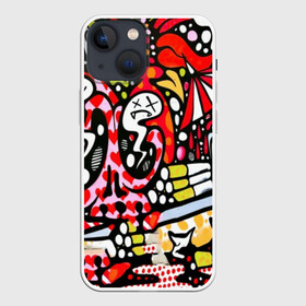 Чехол для iPhone 13 mini с принтом Современное искусство в Кировске,  |  | felipe pantone | grafiti | paint | street art | urban | город | граффити | искусство | кирпичи | краски | рисунки | стена | улицы | уличное искусство
