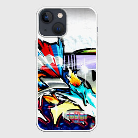 Чехол для iPhone 13 mini с принтом Я художник в Кировске,  |  | felipe pantone | grafiti | paint | street art | urban | город | граффити | искусство | кирпичи | краски | рисунки | стена | улицы | уличное искусство