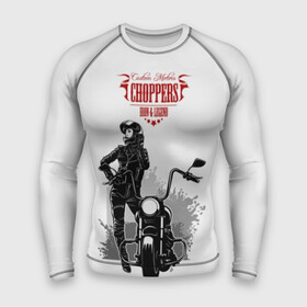 Мужской рашгард 3D с принтом Choppers в Кировске,  |  | beautiful | black | choppers | emblem | font | girl | helmet | inscription | leather | motorcycle | rider | spl | spots | stars | woman | young | брызги | девушка | женщина | звезды | кожа | комбинезон | красивая | молодая | мотоцикл | мотоциклистка | над