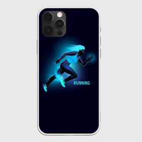 Чехол для iPhone 12 Pro Max с принтом RUNNING NEON в Кировске, Силикон |  | girl | neon | running | sport | бег | девушка | неон | неоновый | спорт