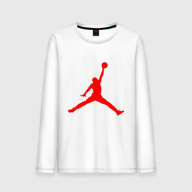 Мужской лонгслив хлопок с принтом MICHAEL JORDAN в Кировске, 100% хлопок |  | 23 | bulls | chicago bulls | jordan | logo | michael jordan | paris saint germain | psg | red | sport | быки | джордан | лого | майкл джордан | псг | спорт | чигаго буллс