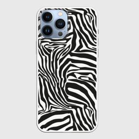 Чехол для iPhone 13 Pro Max с принтом Полосы зебры в Кировске,  |  | abstraction | african | animal | black and white | camouflage | disguise | skin | stripes | zebra | абстракция | африканская | животное | зебры | камуфляж | маскировка | полосы | черно белый