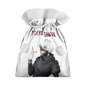 Подарочный 3D мешок с принтом Kaneki Ken в Кировске, 100% полиэстер | Размер: 29*39 см | Тематика изображения на принте: ghoul | kaneki | ken | tokyo | гуль | канеки | кен | токийский