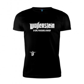 Мужская футболка премиум с принтом Wolfenstein: Youngblood в Кировске, 92% хлопок, 8% лайкра | приталенный силуэт, круглый вырез ворота, длина до линии бедра, короткий рукав | Тематика изображения на принте: 