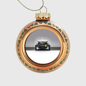 Стеклянный ёлочный шар с принтом AMG Motorsport в Кировске, Стекло | Диаметр: 80 мм | amg | car | mercedes benz | mersedes | motorsport | power | race | автомобиль | автоспорт | гонка | мерседес | мощь