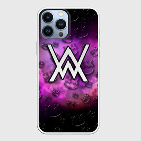 Чехол для iPhone 13 Pro Max с принтом Alan Walker  Marshmello в Кировске,  |  | Тематика изображения на принте: alan walker | marshmello | алан валкер | алан волкер | алан уокер | диджей | клуб | клубная музыка | маршмеллоу | маршмэлло | маршмэллоу | музыка | музыкант | песни | электронная