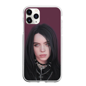 Чехол для iPhone 11 Pro Max матовый с принтом Black Eilish в Кировске, Силикон |  | billie eilish | lovely | music | ocean eyes | pop | билли айлиш | девушка | музыка | океан | поп | эйлиш | элиш