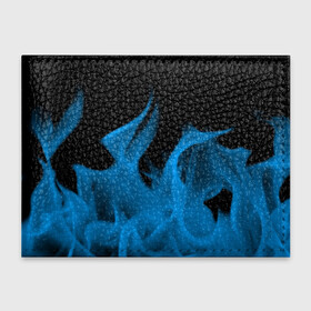 Обложка для студенческого билета с принтом Синий огонь в Кировске, натуральная кожа | Размер: 11*8 см; Печать на всей внешней стороне | fire | flame | in fire | smoke | в огне | дым | огненный | огонь | текстуры