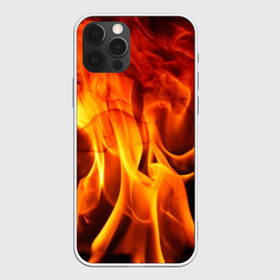 Чехол для iPhone 12 Pro Max с принтом Огонь и дым в Кировске, Силикон |  | fire | flame | in fire | smoke | в огне | дым | огненный | огонь | текстуры