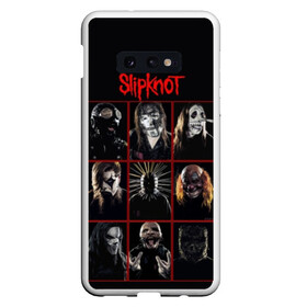 Чехол для Samsung S10E с принтом Slipknot-Alltogether в Кировске, Силикон | Область печати: задняя сторона чехла, без боковых панелей | band | group | metal | rock | slipknot | группа | метал | рок | слипнот