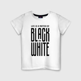 Детская футболка хлопок с принтом Juventus - Live! в Кировске, 100% хлопок | круглый вырез горловины, полуприлегающий силуэт, длина до линии бедер | 0x000000123 | black and white | juve | juventus | юве.ювентус