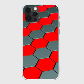 Чехол для iPhone 12 Pro Max с принтом металлическая броня в Кировске, Силикон |  | abstraction | geometry | hexagon | techno | абстракция | броня | геометрия | краски | неон | неоновый | сетка | соты | стальная броня | текстура | шестигранники