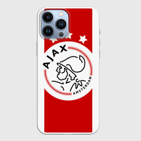 Чехол для iPhone 13 Pro Max с принтом Аякс в Кировске,  |  | Тематика изображения на принте: afc ajax | ajax | amsterdamsche football club ajax | амстердамский аякс | аякс | аякс амстердам | фк аякс | форма | футбол | футбольный клуб