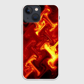 Чехол для iPhone 13 mini с принтом Огненная лава в Кировске,  |  | fire | flame | in fire | smoke | в огне | дым | огненный | огонь | текстуры