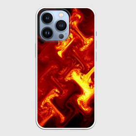 Чехол для iPhone 13 Pro с принтом Огненная лава в Кировске,  |  | fire | flame | in fire | smoke | в огне | дым | огненный | огонь | текстуры