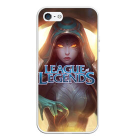 Чехол для iPhone 5/5S матовый с принтом League of Legends в Кировске, Силикон | Область печати: задняя сторона чехла, без боковых панелей | kda | lol | rise | rus | skins | варвик | варус | воин | легенд | лига | лол | маг | стрелок | танк | чемпион