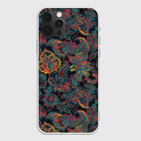 Чехол для iPhone 12 Pro Max с принтом Узор пейсли в Кировске, Силикон |  | abstraction | art | batik | flowers | indian | leaves | painting | paisley | pattern | plants | tulips | watercolor | абстракция | акварель | батик | живопись | индийский | искусство | листья | пейсли | растения | тюльпаны | узор | цветы