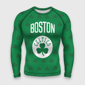 Мужской рашгард 3D с принтом Boston Celtics в Кировске,  |  | Тематика изображения на принте: boston | boston celtics | celtics | бостон | бостон селтикс