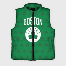 Мужской жилет утепленный 3D с принтом Boston Celtics в Кировске,  |  | boston | boston celtics | celtics | бостон | бостон селтикс
