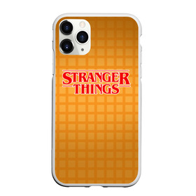 Чехол для iPhone 11 Pro матовый с принтом STRANGER THINGS в Кировске, Силикон |  | Тематика изображения на принте: 011 | eggo | eleven | friends don t lie | netflix | season 3 | stranger things | демогоргон | нетфликс | одиннадцатая | очень странные дела | сезон 3 | сериалы