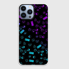 Чехол для iPhone 13 Pro Max с принтом BTS BT21 в Кировске,  |  | bangtan boys | bt21 | bts | bts army | bts stickers | j hope | jimin | jin | jungkook | k pop | rap monster | rapmon | suga | v | бтс | корея | стикеры bts