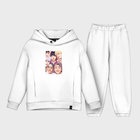 Детский костюм хлопок Oversize с принтом BTS в Кировске,  |  | bangtan boys | bt21 | bts | bts army | bts stickers | j hope | jimin | jin | jungkook | k pop | rap monster | rapmon | suga | v | бтс | корея | стикеры bts