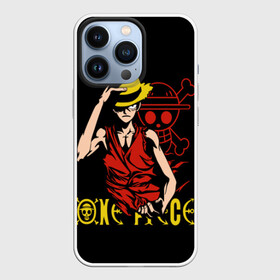 Чехол для iPhone 13 Pro с принтом One Piece мое почтение в Кировске,  |  | Тематика изображения на принте: monkey d. luffy | one piece | tony tony chopper | аниме | большой куш | ван пис | ванпис | манга | манки д. луффи | пираты | пираты соломенной шляпы | тони тони чоппер